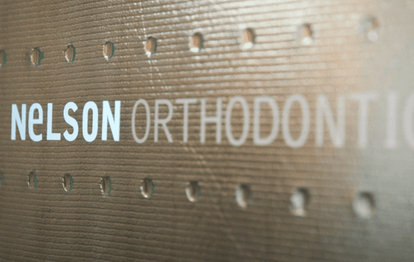 Nelson Orthodontics Sign