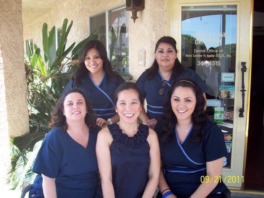 Dr. Aguilar and Staff