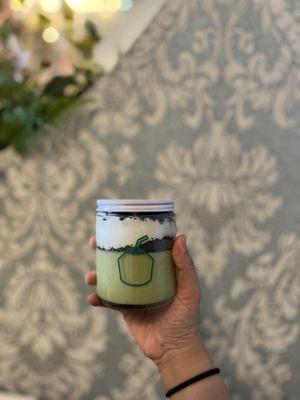 T40 Matcha Oreo Coconut Pudding