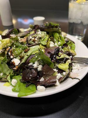 Asian Pear with Goat Cheese Salad