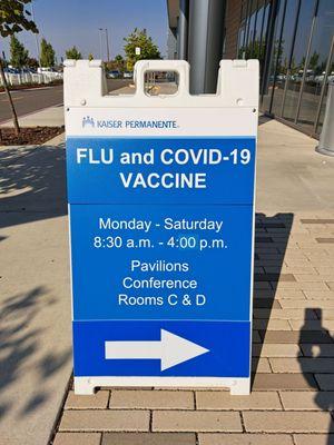 Flu and COVID-19 Vaccine Clinic Hours in 2023