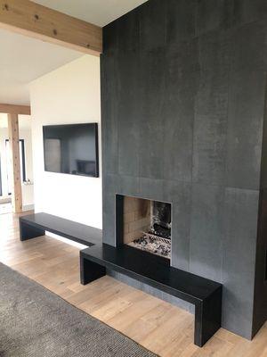 Natural Stone Fireplace Surround