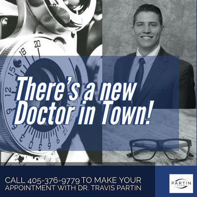 Excited to announce the addition of Dr. Travis Partin to the practice.