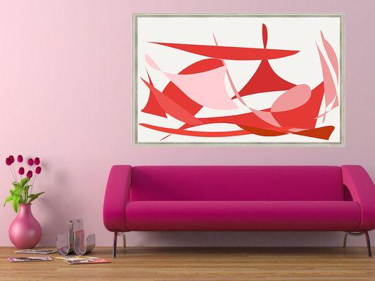 KAP67 DIGITAL ART 302017 PINK SOFA