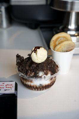 Oreo bingsu