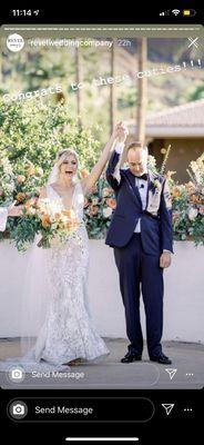 Wedding ceremony at Scottsdale Omni Montelucia