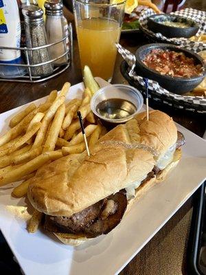 French dip (no onions). So good!