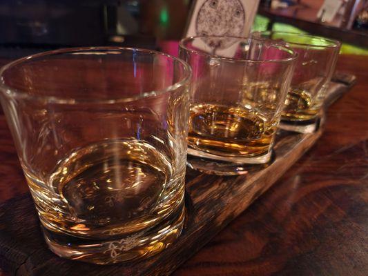 Japanese Whisky Flight #2.. delicious sherry