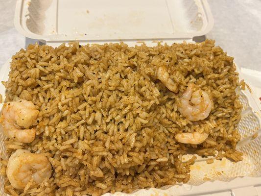 shrimp Cajun fried rice