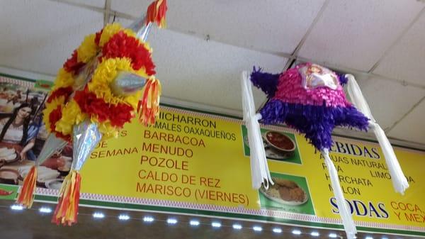 They sell piñatas.