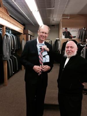 I just bought two sport coats from Sammy. Great fit and value. I'm a return customer. Great fun, too. I'll buy from Sammy again.