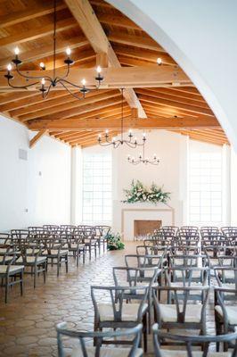 Intimate Foyer Ceremony.