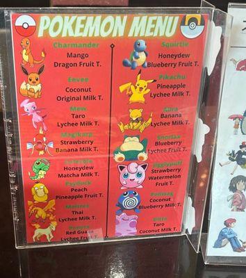 Pokemon Menu