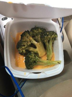 Broccoli and cheese