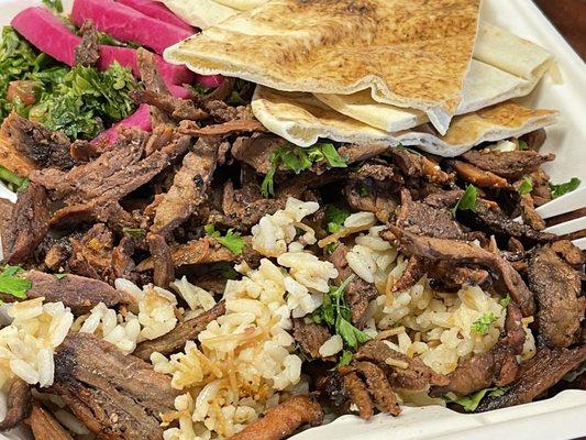 Beef Shawarma Plate