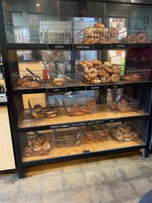 Bagel selection