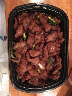 Mongolian beef