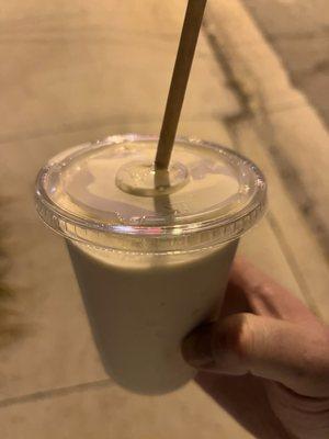 Last nights banana smoothie