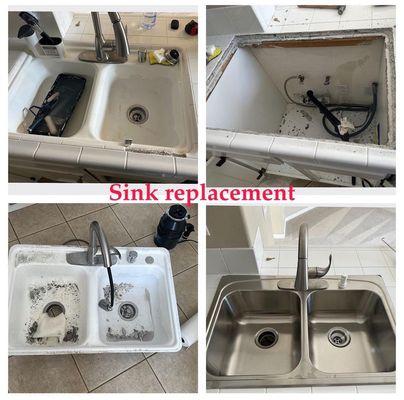 Sink replacement