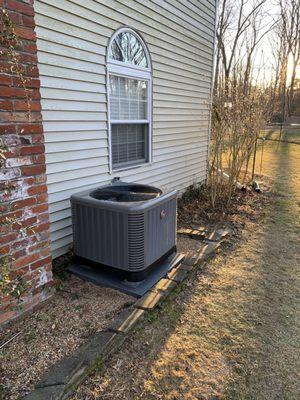 1/2021 Rheem AC Replacement in Warrenton, VA.