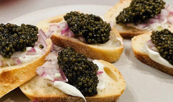 Daniels's Caviar simply marvelous