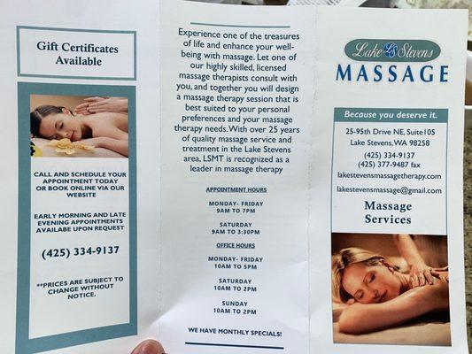 Lake Stevens Massage Therapy