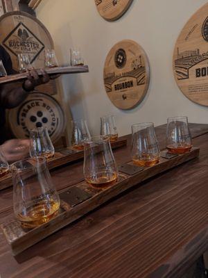 Whiskey flights