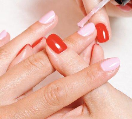 Gel Manicure simple and clean