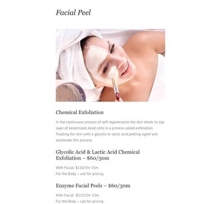 Facial Peel