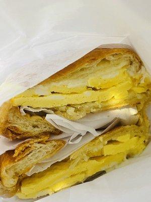 Egg Cheese Croissant