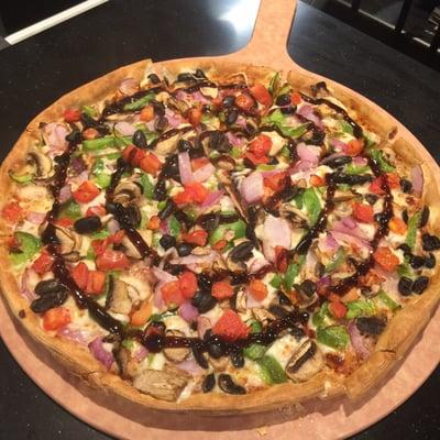 Veggie Lovers Pizza w/Balsamic Drizzle