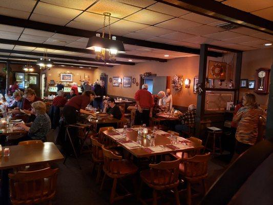 Main dining area.