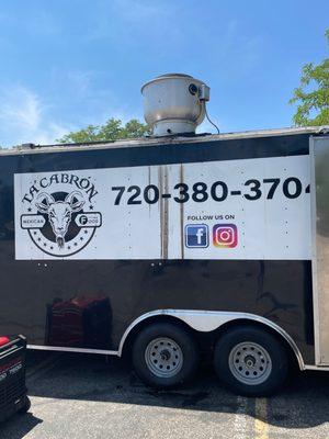 Taco truck near farmers market in Fort Collins