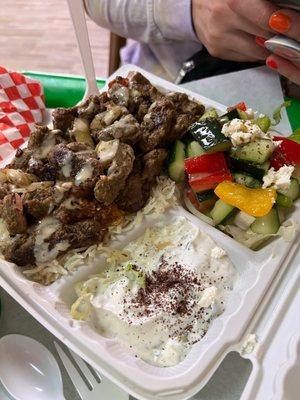 Ms5. Lamb Shawarma Plate