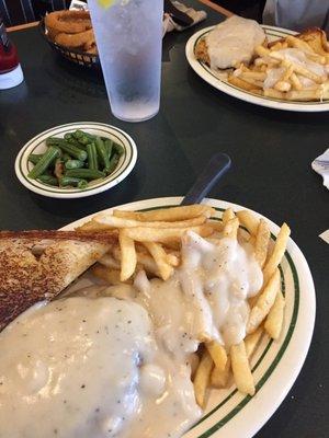 Country Dinner and Chicken Fried Steak - on point!