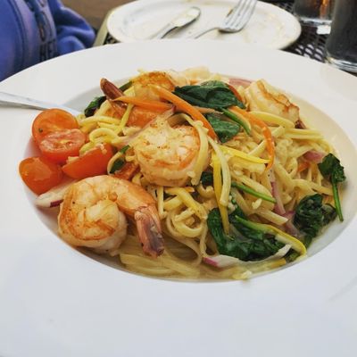 Shrimp Scampi Primevera