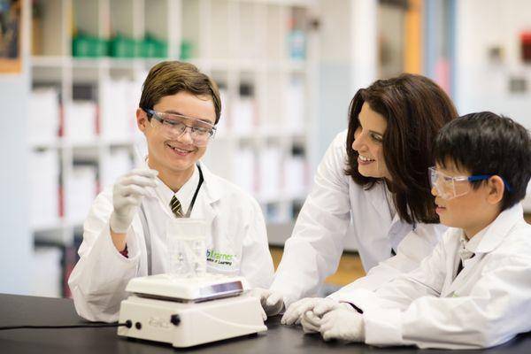 Hands on learning in two state-of-the-art science labs!