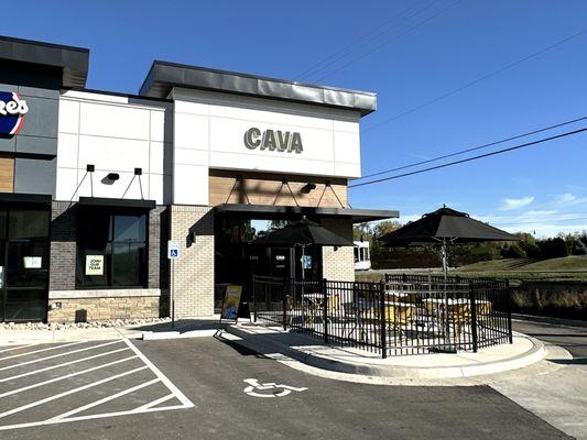 Restaurant Exterior and Patio