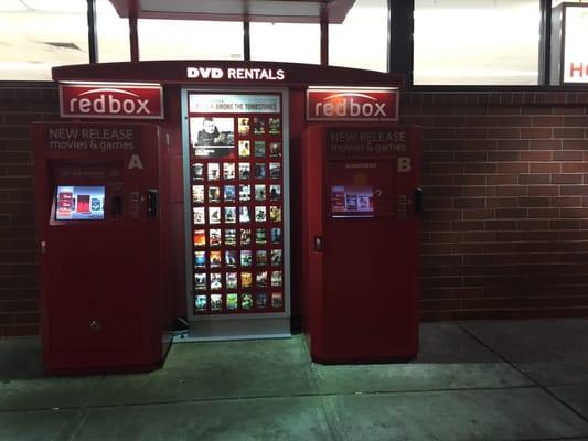 They have redbox -