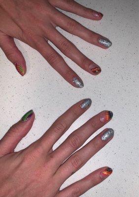 festival nails