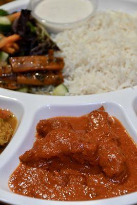 Chicken Thali Platter