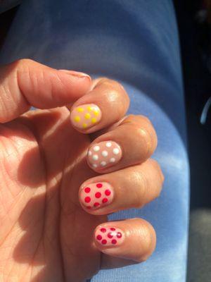 nail dots fail  this why attempt #2