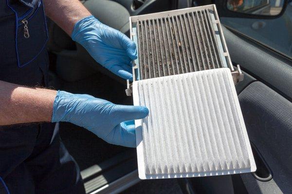 Car's Cabin air filter comparison