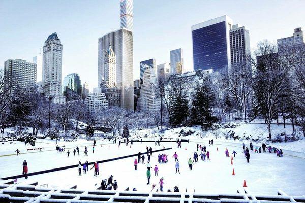 Wollman Ice Rink - Central Park - Best views  - Pedicab Tour Stop