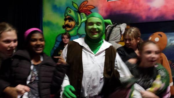 Youth theater productions (Shrek)