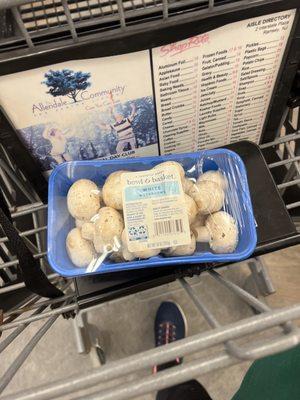 Mushrooms $3.49