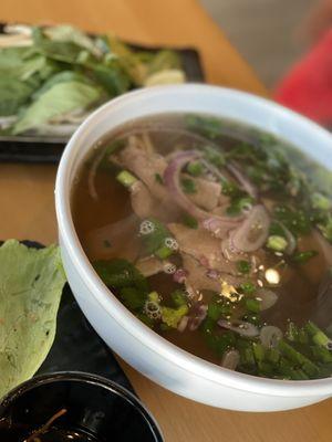 Beef noodle soup