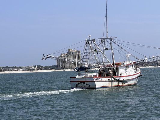 Shrimp boat