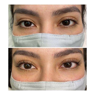 Keratin lash lift by cheni