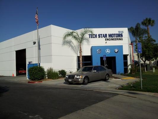 Techstar Motors Engineering, just off of Maple St.